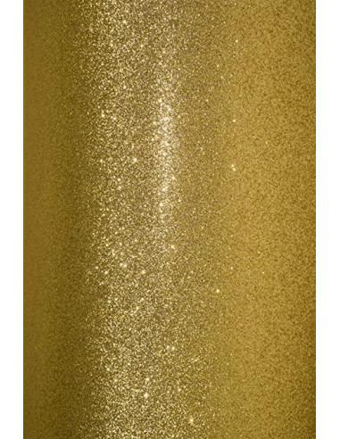 CARTONC. GLITTER GR.330 CM.50X65 ORO