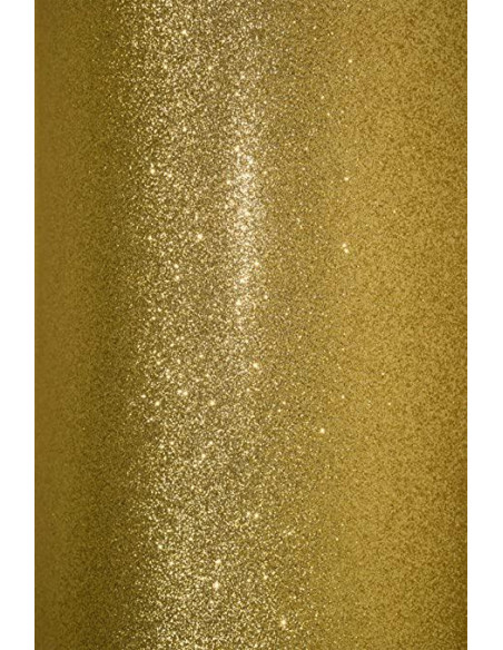 CARTONCINO GLITTER CM.50X65 GR.330 ORO