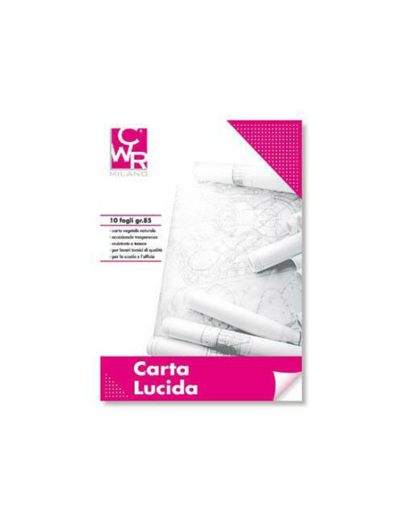 CARTA LUCIDA FG.10 A4 GR.90.