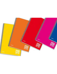 QUADERNO MAXI PPL SPIRALATO CON FORI RIGO A4