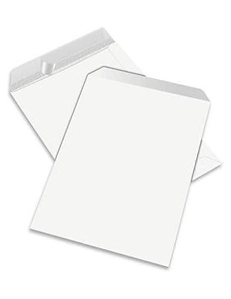 BUSTA BIANCA A SACCO PZ.25 CON STRIP CM.19X26