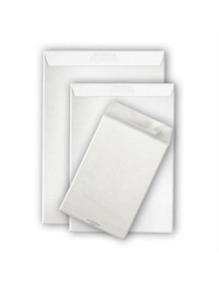 BUSTA BIANCA A SACCO PZ.25 CON STRIP CM.30X40