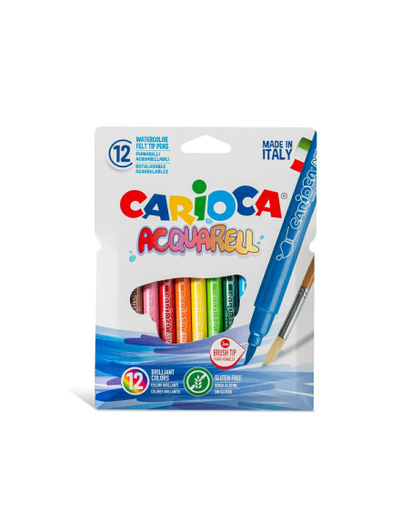 PENNARELLI ACQUARELLO 12 COLORI ACQUARELL.