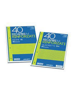 RICAMBI CON FORI RINF. FG.40 RIGO 3 ELEM. A4