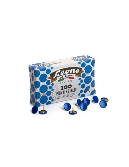 PUNTINE DA DISEGNO LEONE PZ.100 BLU