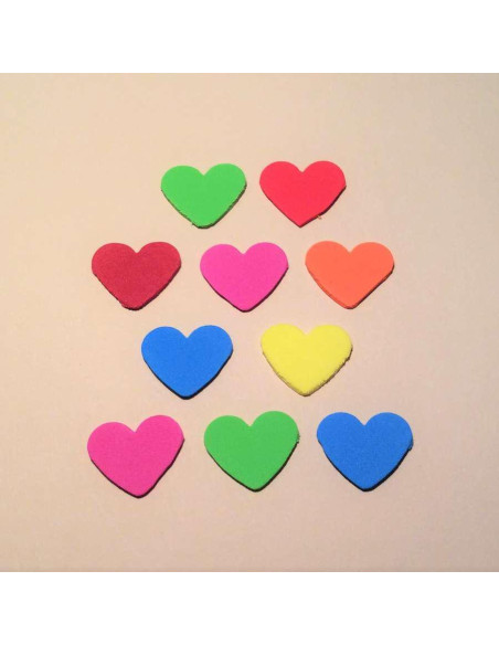 FORME GOMMA CREPP DECO CUORI PZ.32