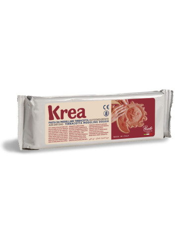 PASTA TIPO DAS KREA TERRACOTTA GR. 1000