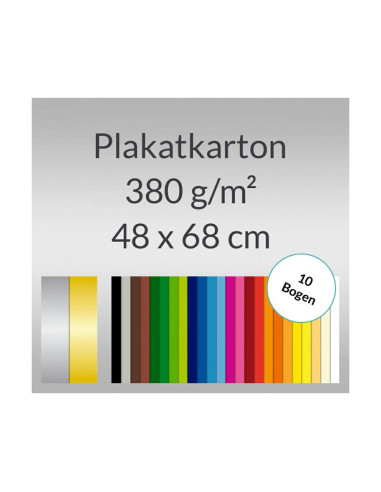 CARTONE SPESSO 48X68 GR. 380 BIANCO