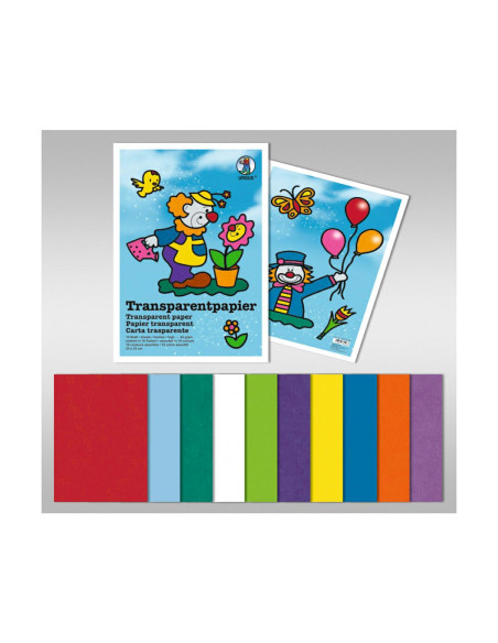 CARTA PERGAMINA FG.25 10 COL CM.70X100 GR.42