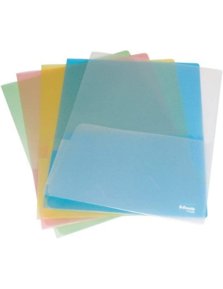 CARTELLA CON TASCA PPL MM238X304 BLU