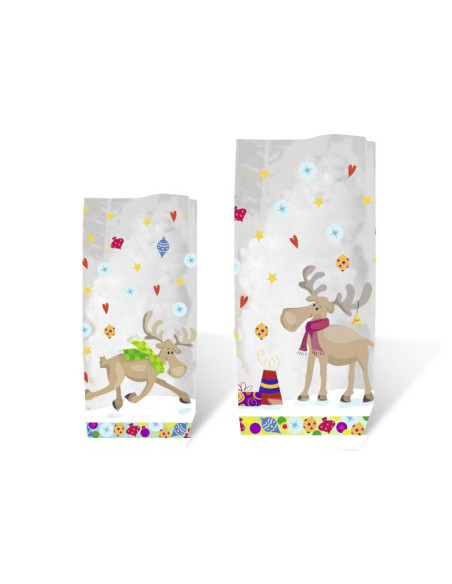 BUSTE CELLOPHAN ALCE PZ.10 CM.14,5X23,5