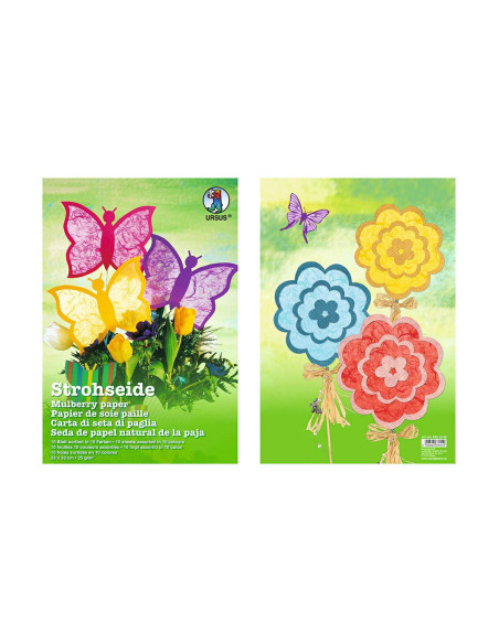 CARTA RISO FG.10 CM.23X33 GR.25 COL. ASS.