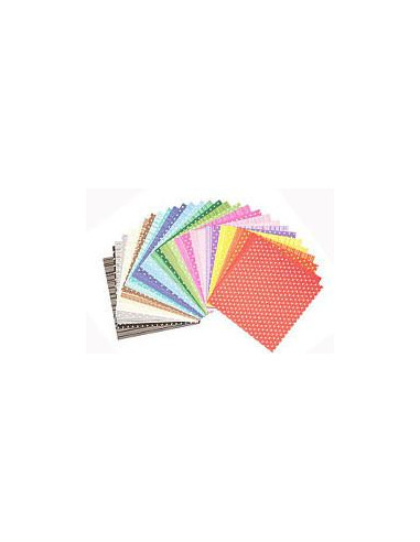 CARTA ORIGAMI RIGHE-POIS 90 g 15x15 - 100 FG