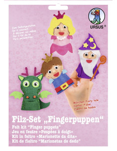 BURATTINI A DITA DA COSTRUIRE -LE FAVOLE