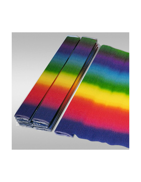 CARTA CRESPA CM.50XMT.2,5 GR.32 ARCOBALENO