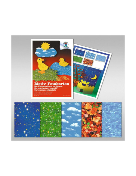 CART/5 MOTIVI NATURA FG.10 CM.23X33 GR.300