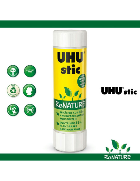 COLLA STICK UHU RENATURE GR.40.