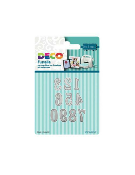 FUSTELLA LA LITTLE LITTLE NUMERI MM.9,6X21