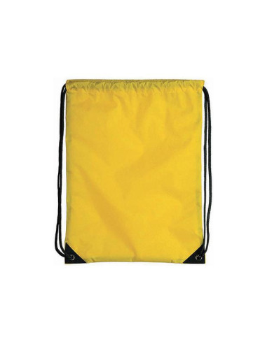 SACCA ZAINETTO IN NYLON CM. 34X44 GIALLO