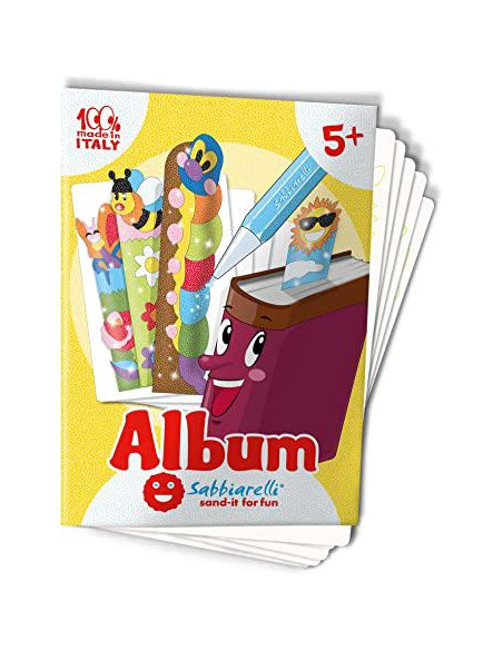 SABBIARELLI ALBUM SEGNALIBRI 15 DISEGNI
