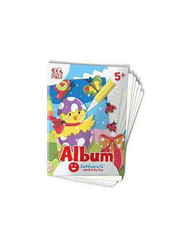 SABBIARELLI ALBUM LA PASQUA 10 DISEGNI A6