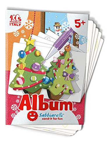SABBIARELLI ALBUM ADD. DI NATALE12 DISEGNI