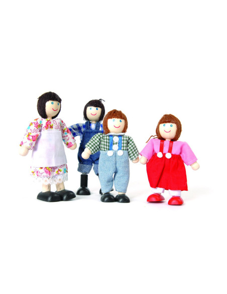 FAMIGLIA DEL FATTORE IN LEGNO -