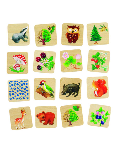 MEMORY BOSCO 32 TESSERE CM. 5X5