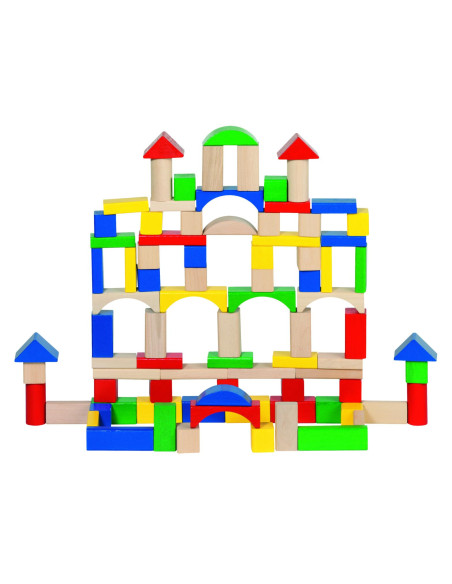 COSTRUZIONI IN LEGNO  COL. E FORME ASS PZ.100