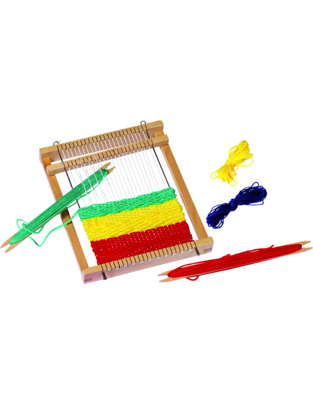 TELAIO IN LEGNO CON 4 MATASSINE CM.22X19